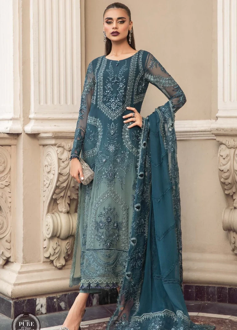 Maria.B MPC-23-102 Teal Blue