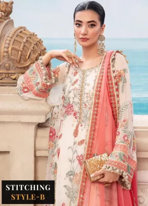 Maria B – Pure Silk Chiffon Collection 2023 – D6